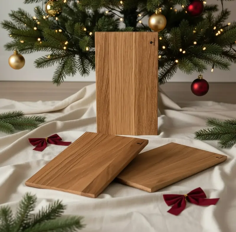 Frühstücksbrett „Spatz“ – Weihnachtsgeschenk aus Holz